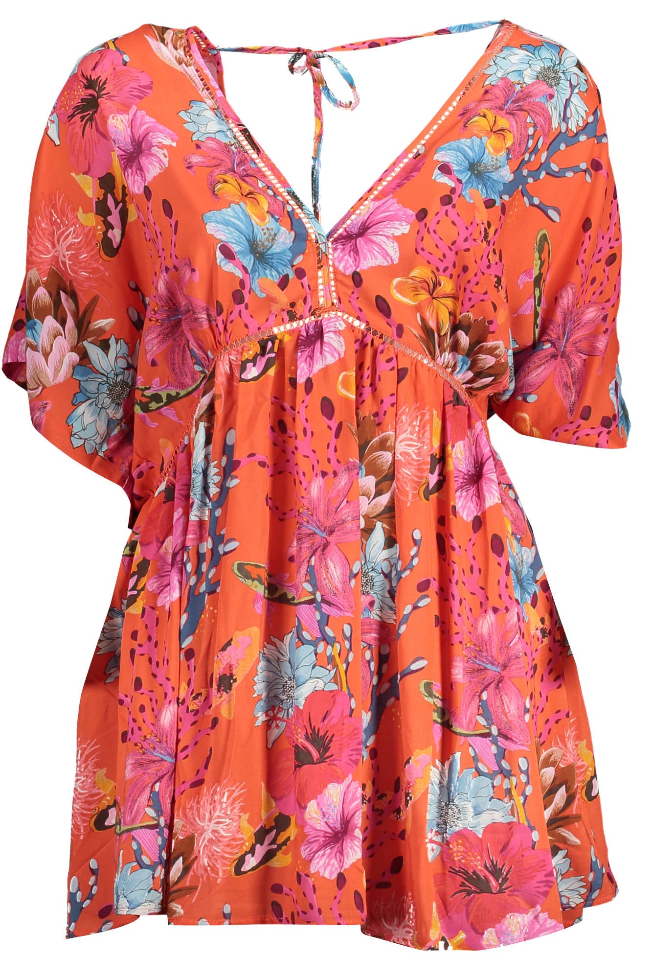 DESIGUAL ABITO CORTO DONNA ROSSO