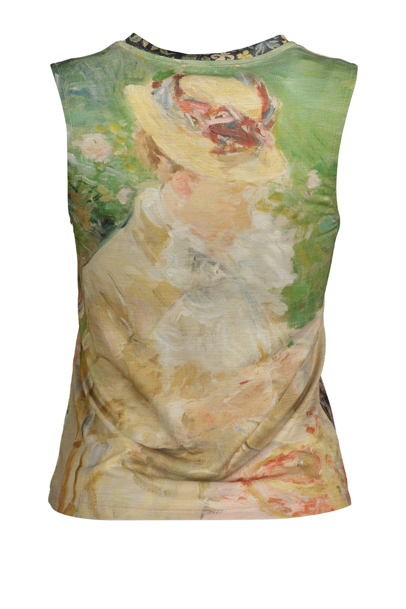 DESIGUAL CANOTTA DONNA GIALLO