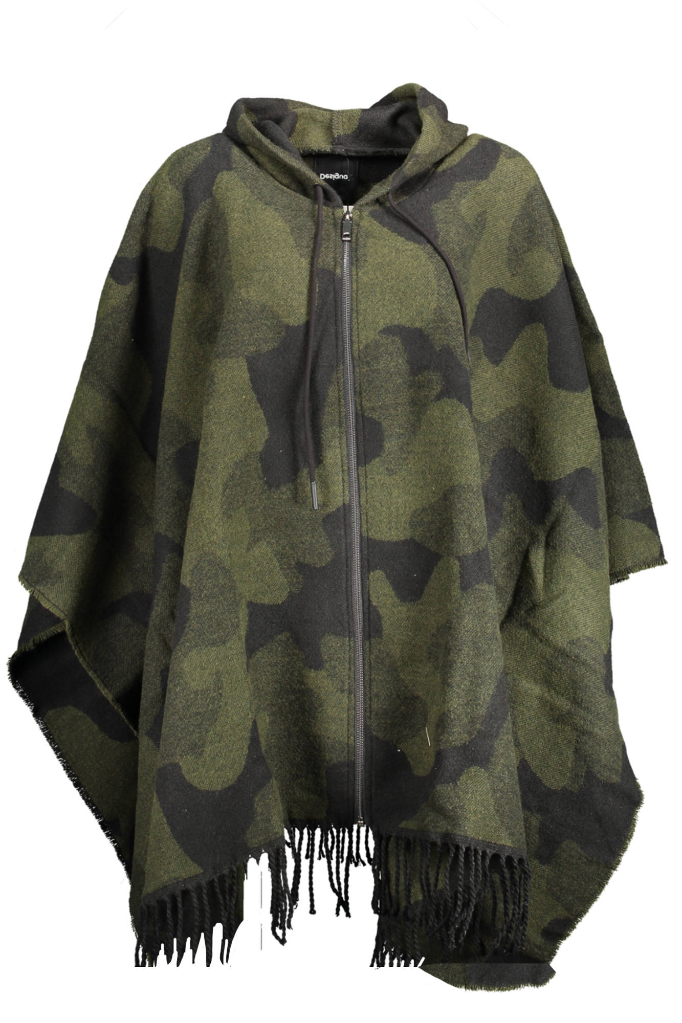 DESIGUAL PONCHO DONNA VERDE
