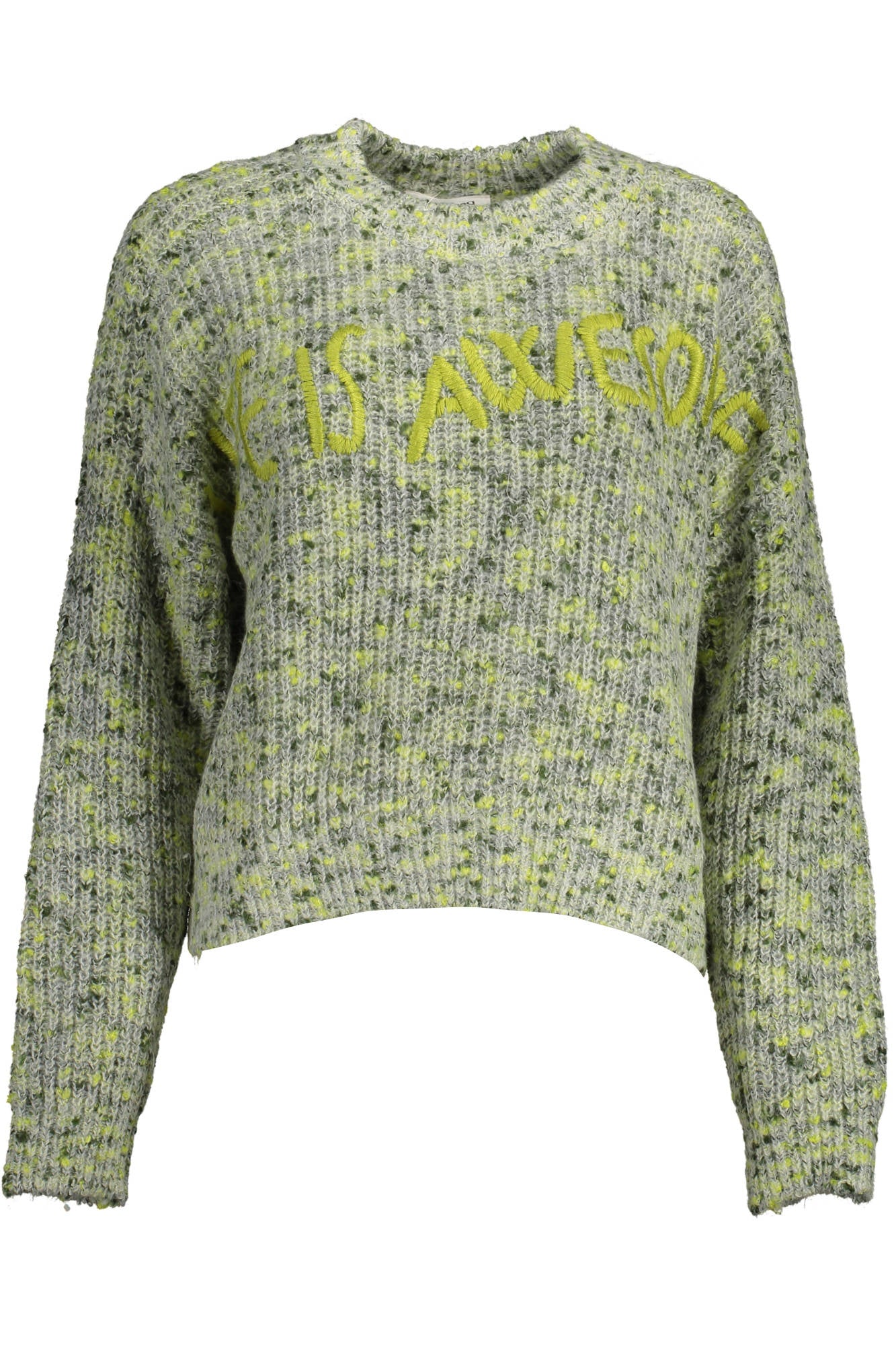 DESIGUAL MAGLIA DONNA VERDE