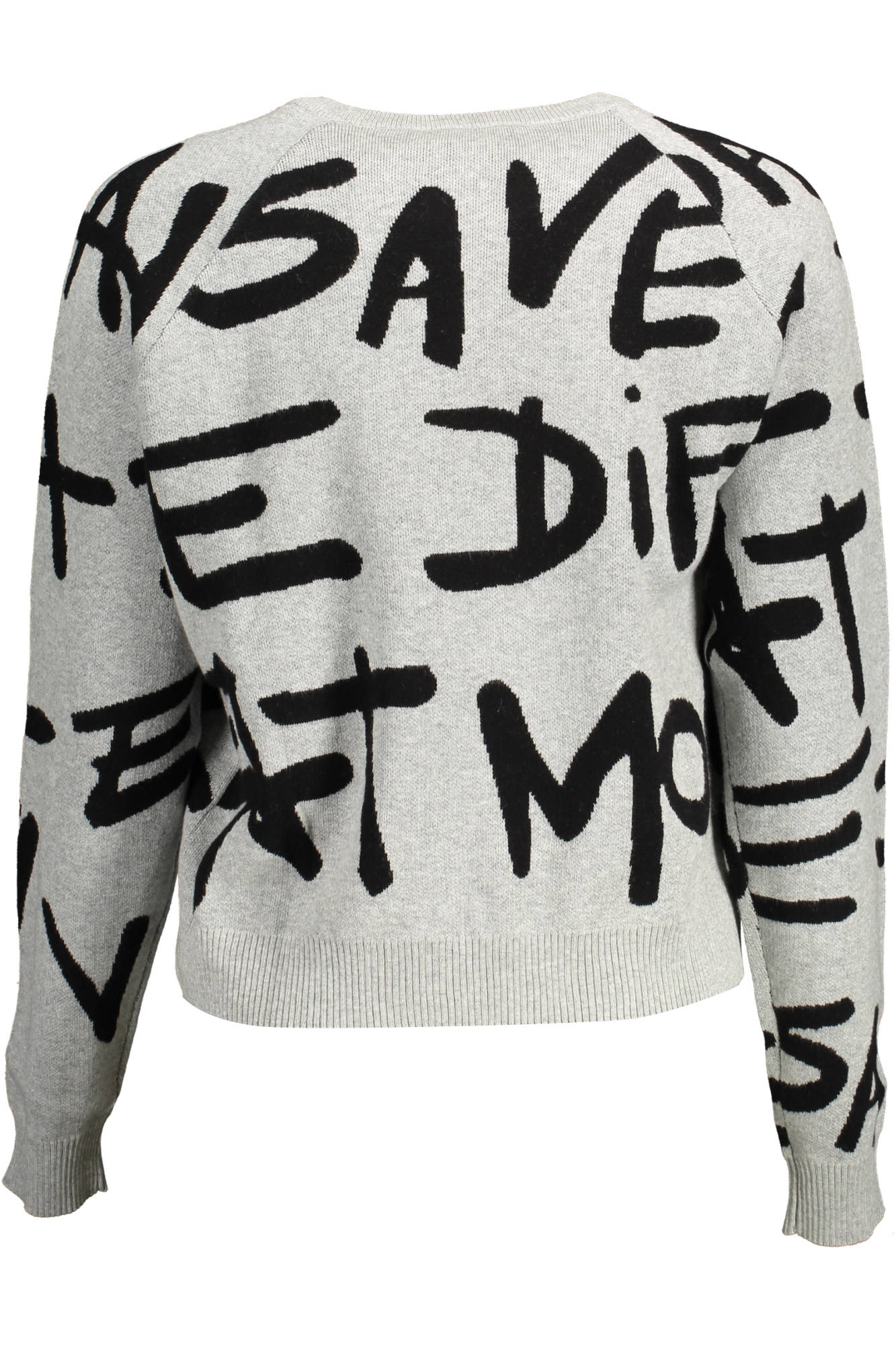 DESIGUAL MAGLIA DONNA GRIGIO