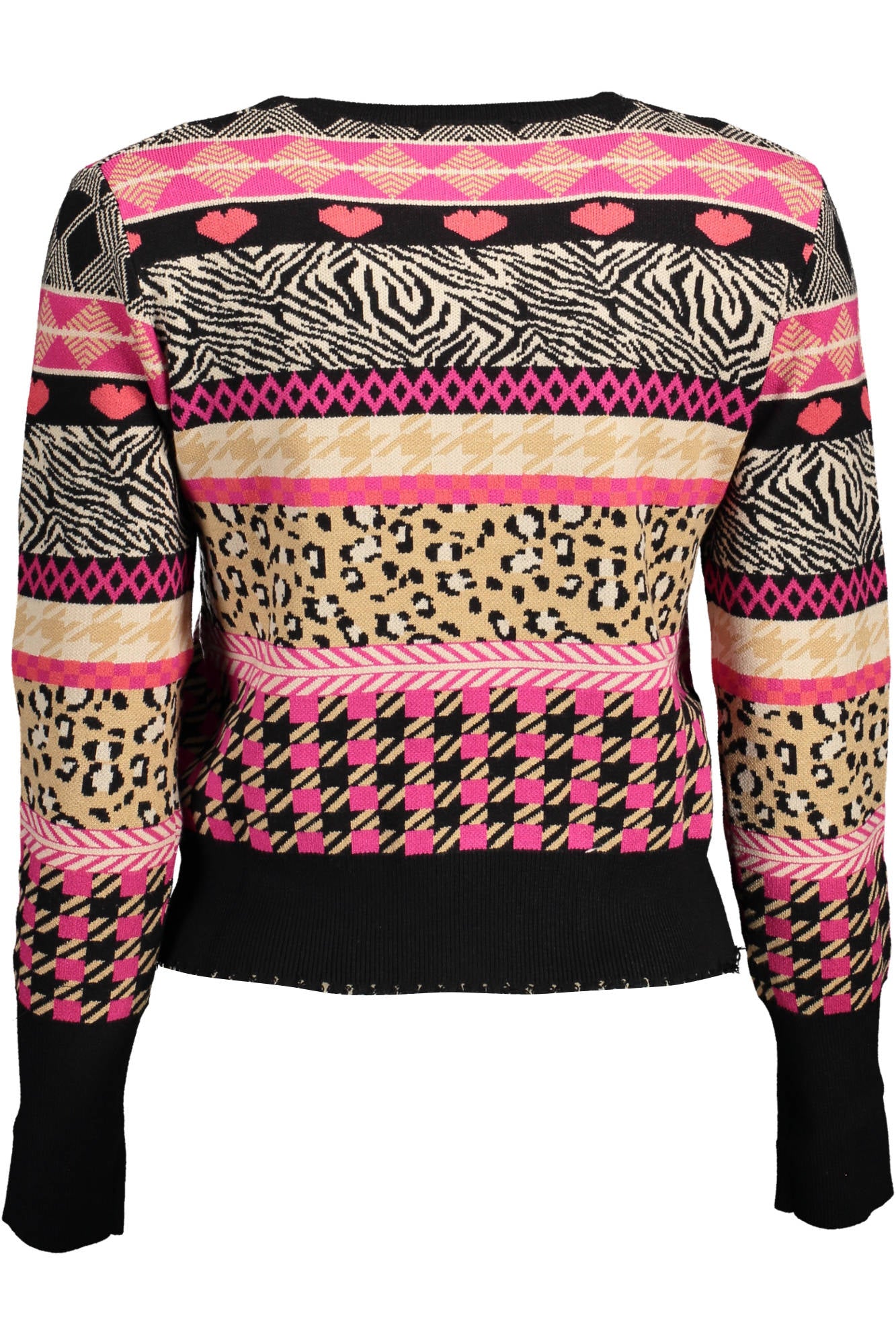 DESIGUAL MAGLIA DONNA NERO