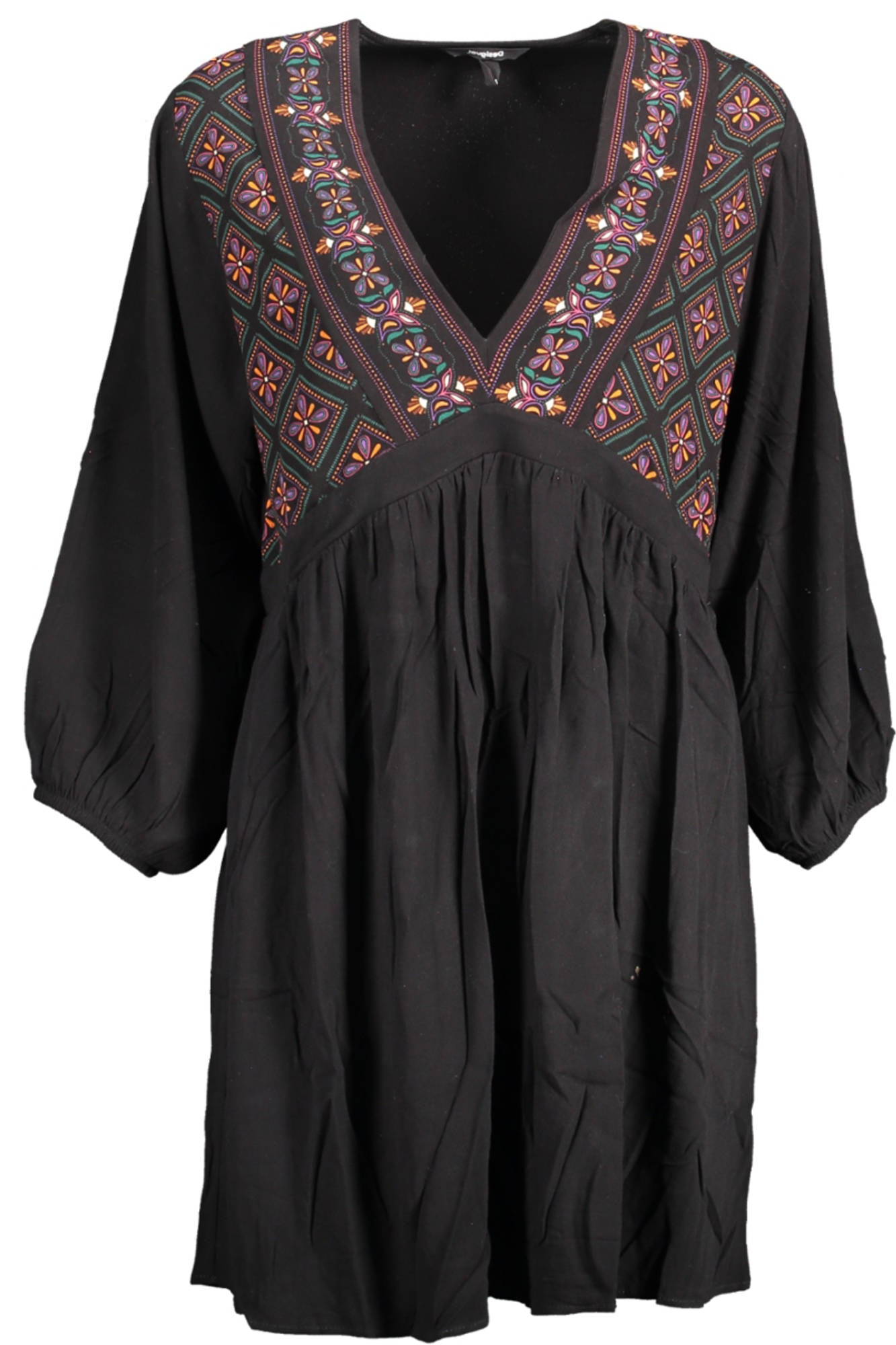 DESIGUAL ABITO CORTO DONNA NERO