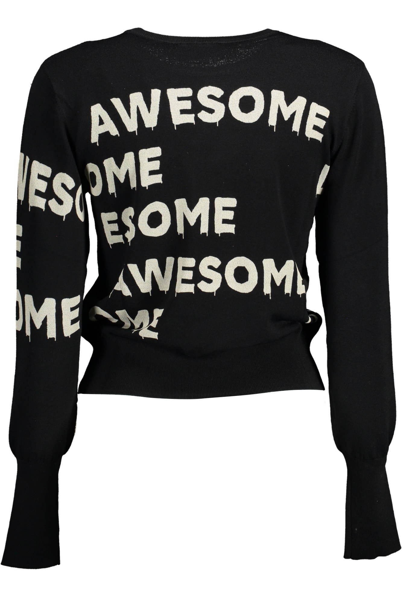 DESIGUAL MAGLIA DONNA NERO