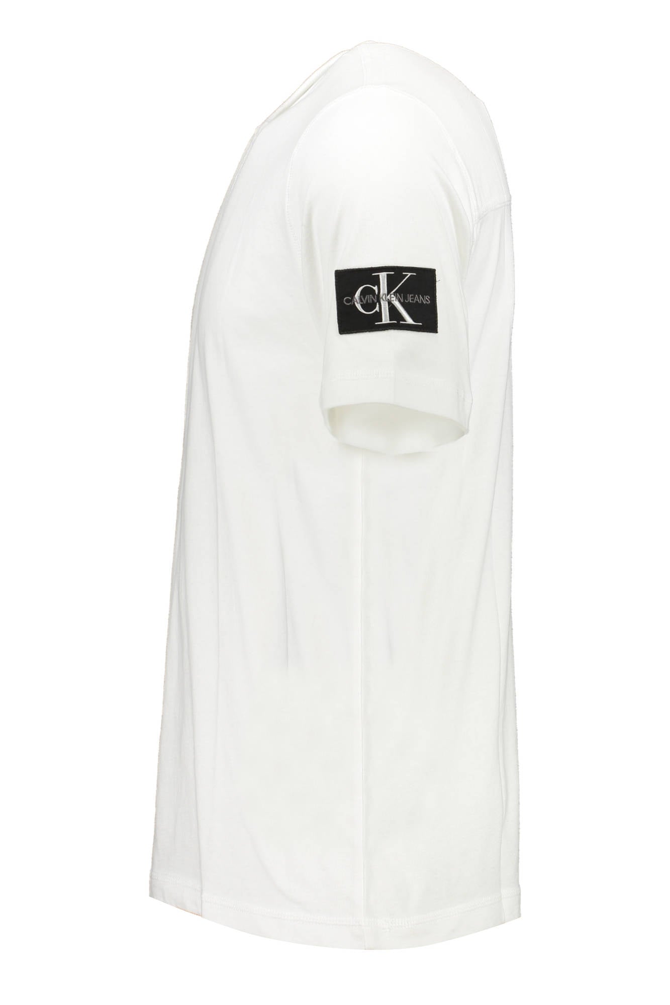 CALVIN KLEIN T-SHIRT MANICHE CORTE UOMO BIANCO