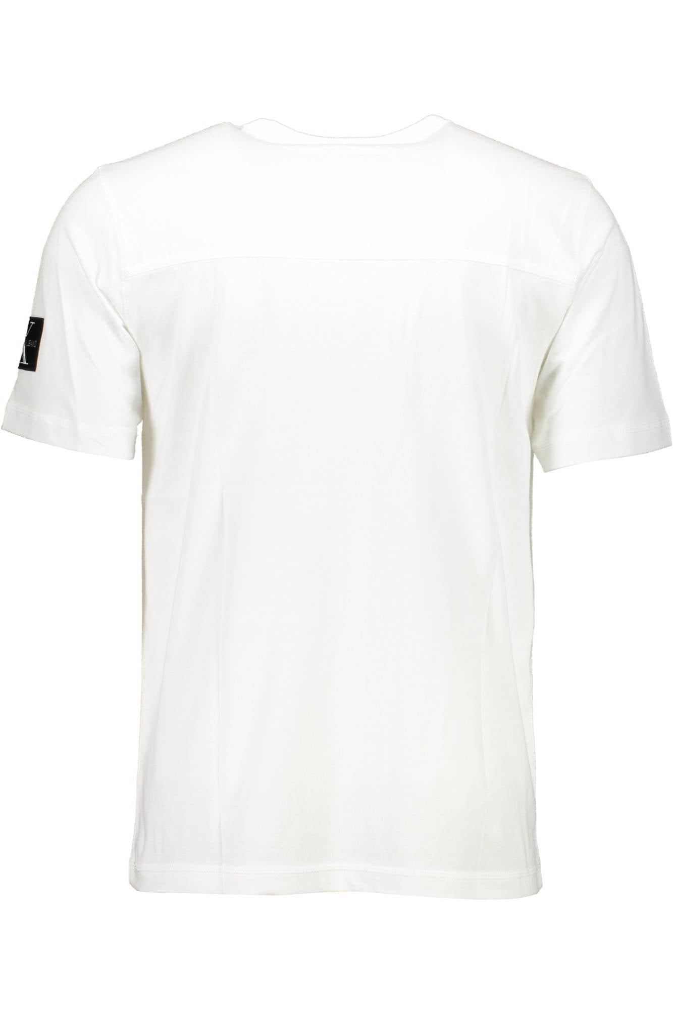 CALVIN KLEIN T-SHIRT MANICHE CORTE UOMO BIANCO