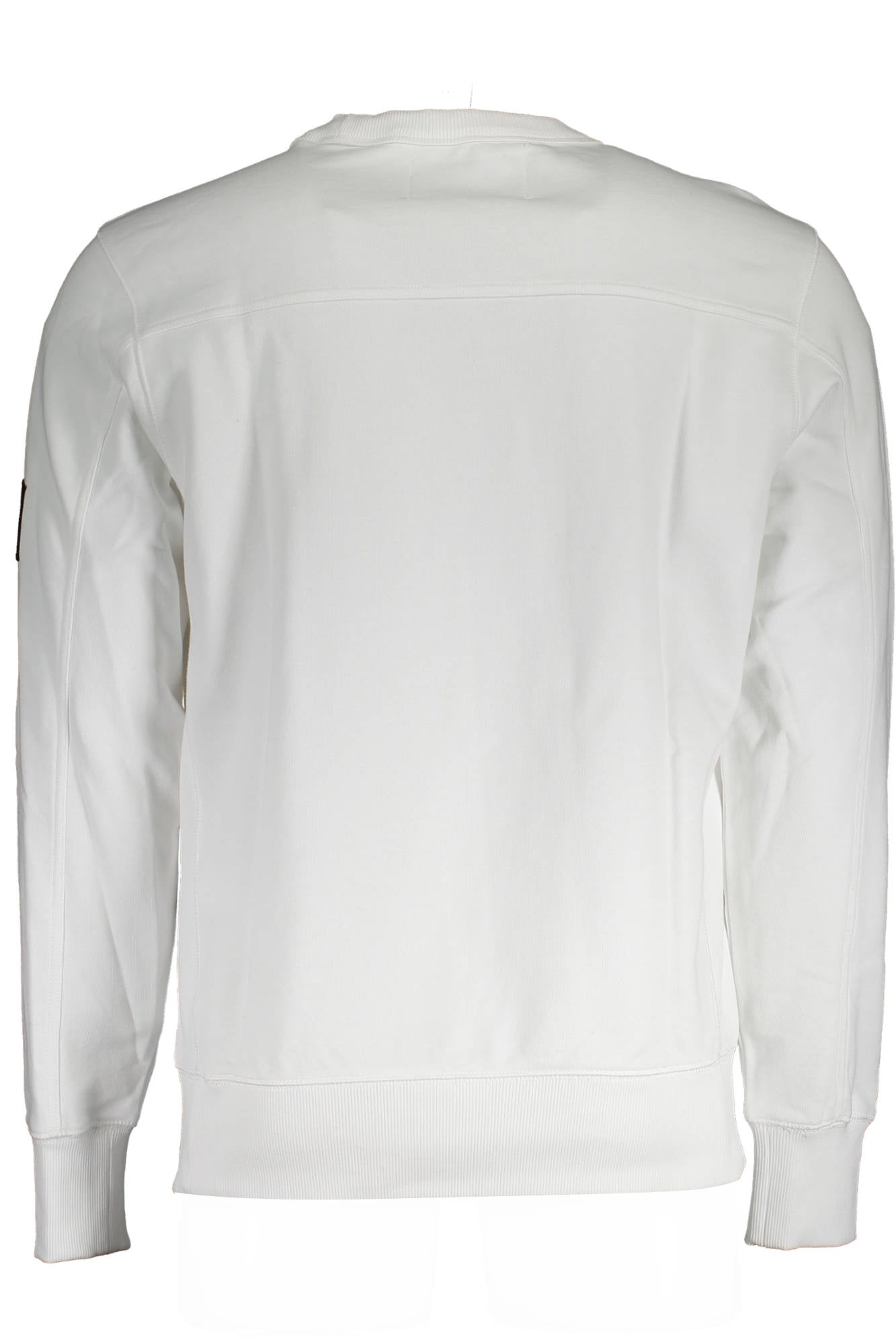CALVIN KLEIN FELPA SENZA ZIP UOMO BIANCO