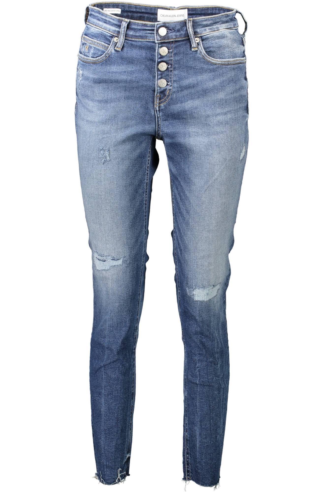 CALVIN KLEIN JEANS DENIM DONNA BLU