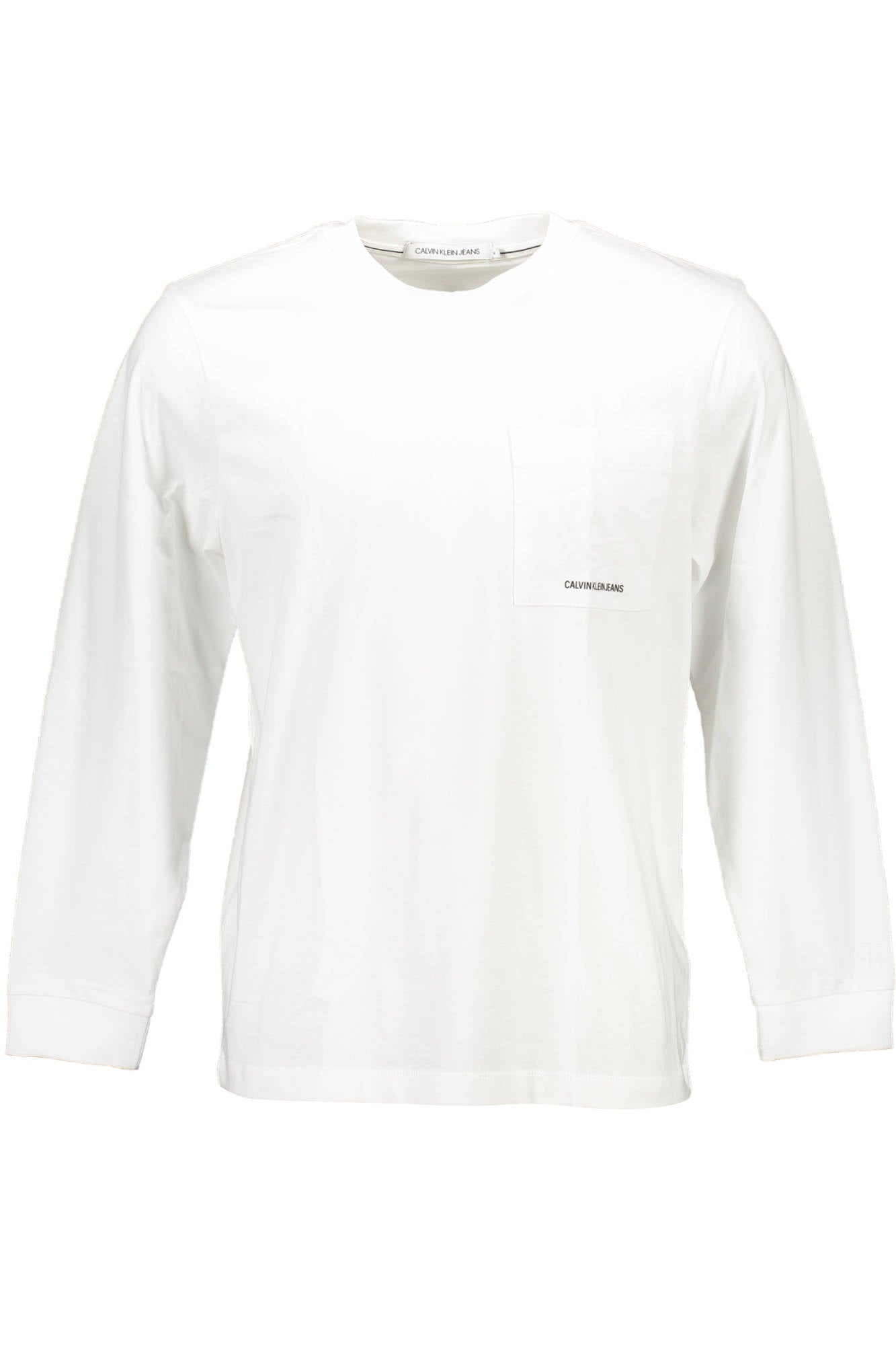 CALVIN KLEIN T-SHIRT MANICHE LUNGHE UOMO BIANCO