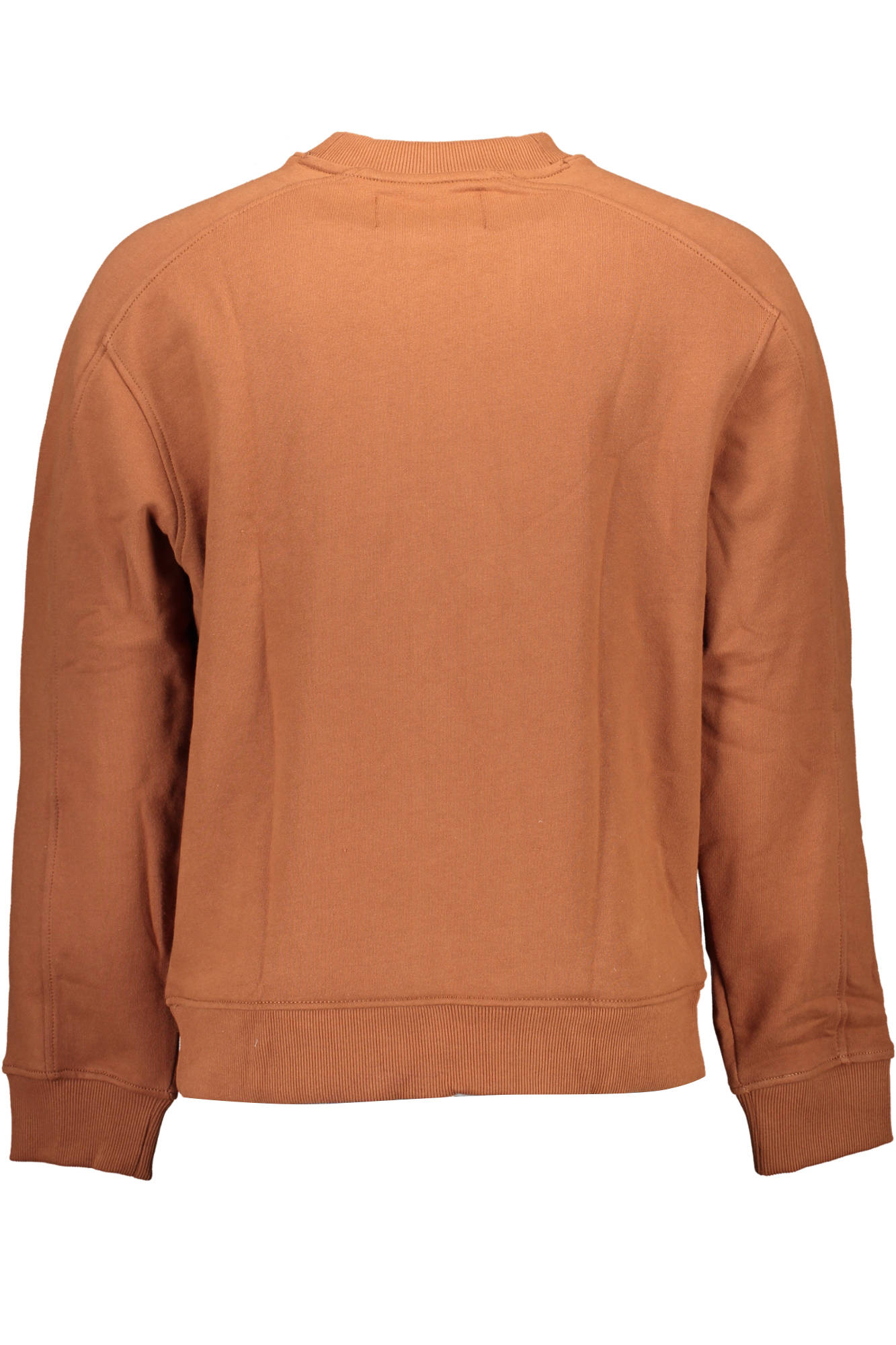 CALVIN KLEIN FELPA SENZA ZIP UOMO MARRONE