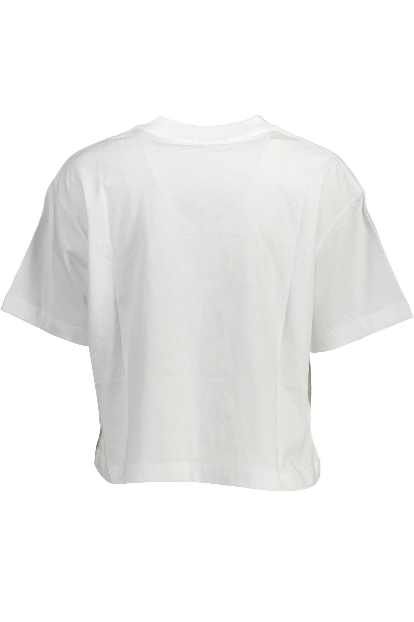 CALVIN KLEIN T-SHIRT MANICHE CORTE DONNA BIANCO