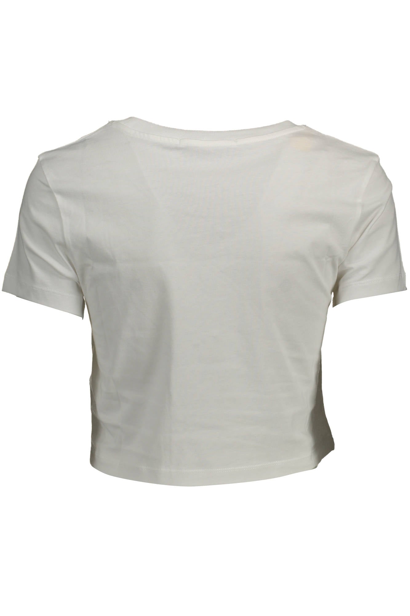 CALVIN KLEIN T-SHIRT MANICHE CORTE DONNA BIANCO