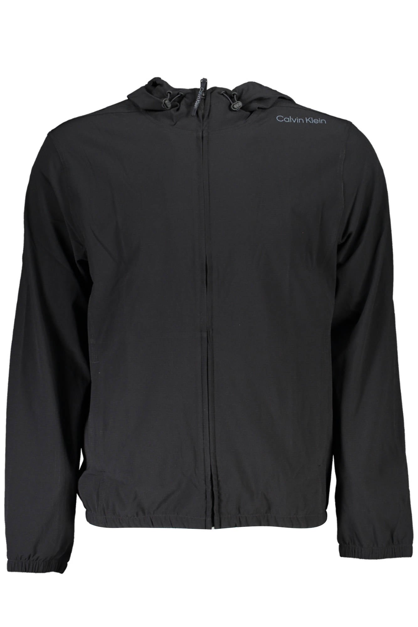 CALVIN KLEIN FELPA CON ZIP UOMO NERO