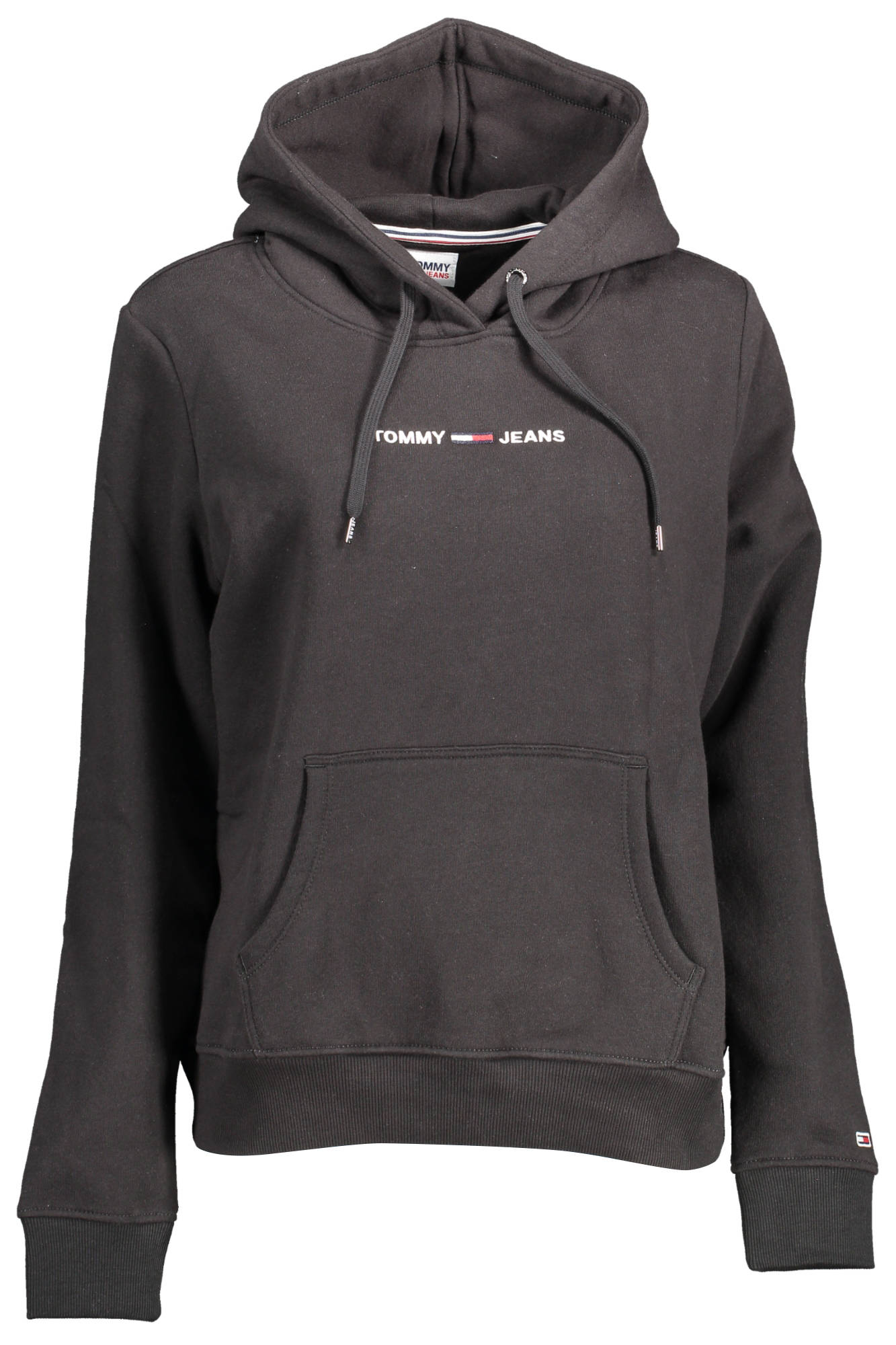 TOMMY HILFIGER FELPA SENZA ZIP DONNA NERO