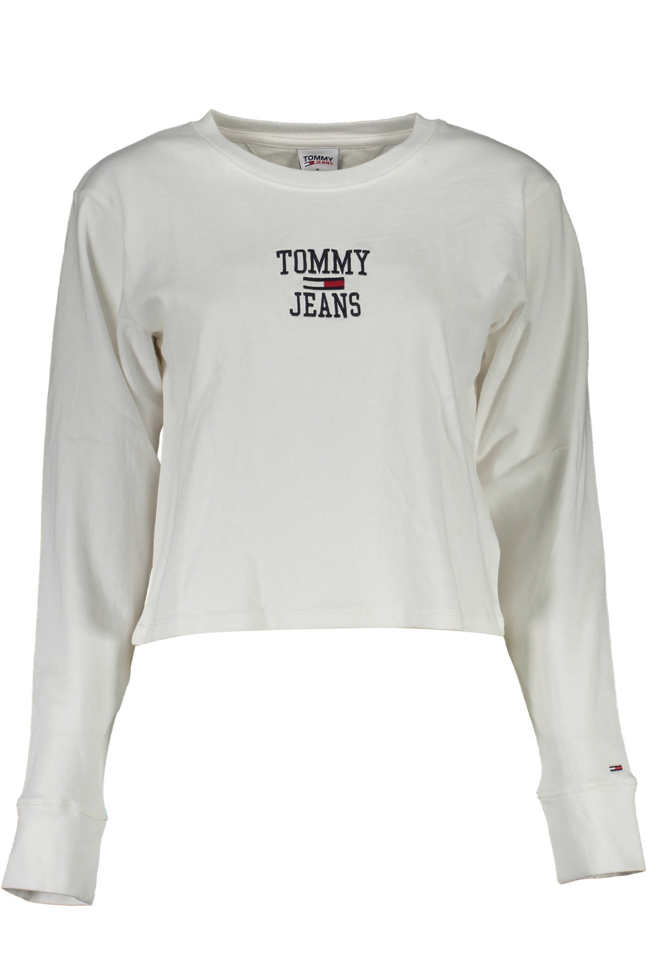 TOMMY HILFIGER T-SHIRT MANICHE LUNGHE DONNA BIANCO